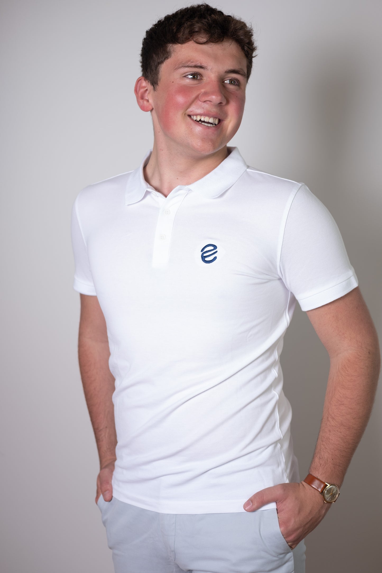 Poloshirt - weiß