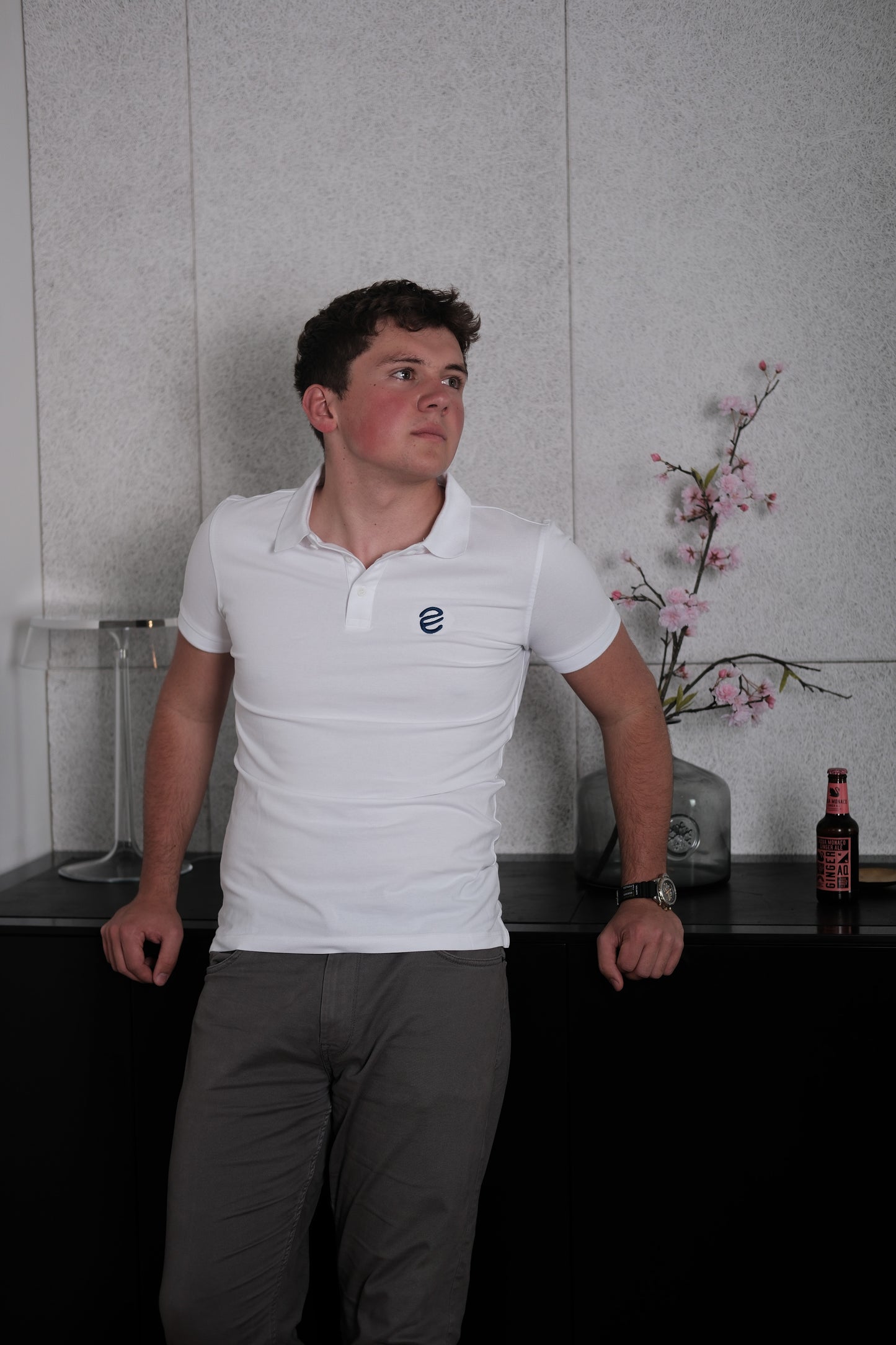 Poloshirt - weiß